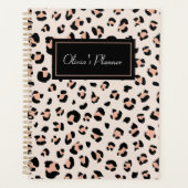 AFSPRAKEN PLANNER LEOPARD PRINT (Voorkant)