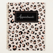 AFSPRAKEN PLANNER LEOPARD PRINT (Voorkant)