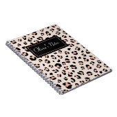 AFSPRAKEN PLANNER LEOPARD PRINT NOTITIEBOEK (Rechterzijde)