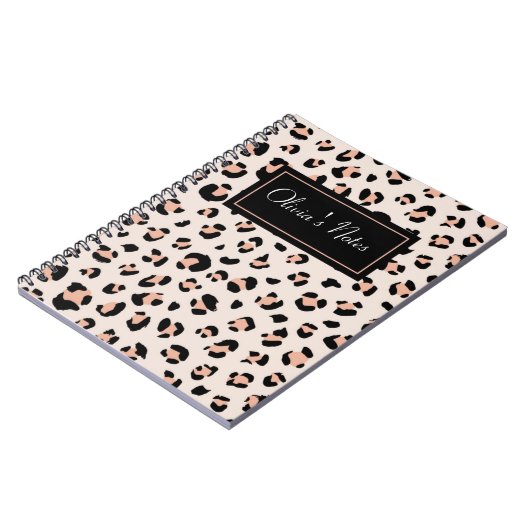AFSPRAKEN PLANNER LEOPARD PRINT NOTITIEBOEK (Linkerzijde)