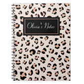 AFSPRAKEN PLANNER LEOPARD PRINT NOTITIEBOEK (Voorkant)
