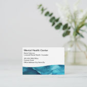 Afsprakenkaarten voor mentale gezondheidsadviseur afsprakenkaartje (Staand voorkant)