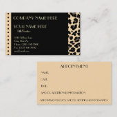 Afsprakenkaartje (Voorkant / Achterkant)