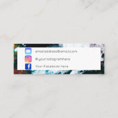 Afsprakenkaartje Mini Visitekaartje (Achterkant)