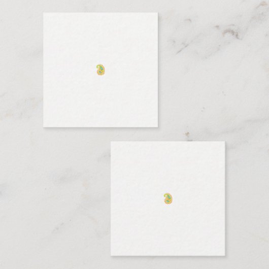 Afsprakenkaartjes. Creatief. Spa. CMYK. duurzaam Afsprakenkaartje (Voorkant / Achterkant)