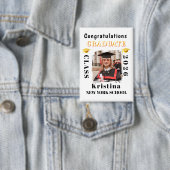Afsstudeerfoto Afstudeercongratulaties Aangepast Button (Insitu)