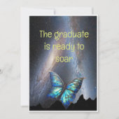 Afsstuderen is klaar om te vliegen aankondiging (Voorkant)