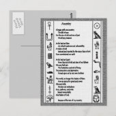 Afstamming Briefkaart (Voorkant / Achterkant)