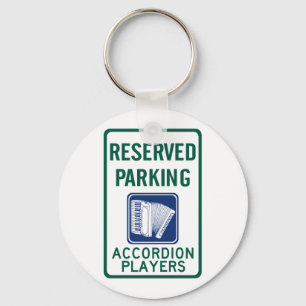 Afstand accordeonspeler sleutelhanger