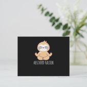 Afstand behouden briefkaart (Staand voorkant)
