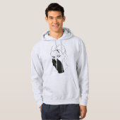 Afstand behouden hoodie (Voorkant volledig)