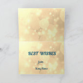 Afstand Happy Birthday Sister Kaart (Binnen)