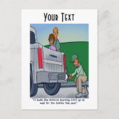 Afstand leren briefkaart (Voorkant)