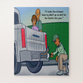 Afstand leren Puzzle 56 stuks Legpuzzel (Verticaal)