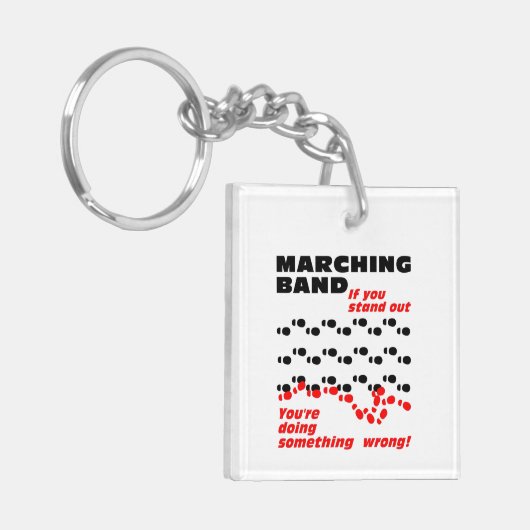 Afstand markeren sleutelhanger (Voorkant Links)