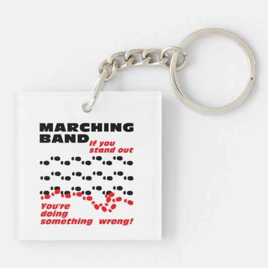 Afstand markeren sleutelhanger (Achterkant)