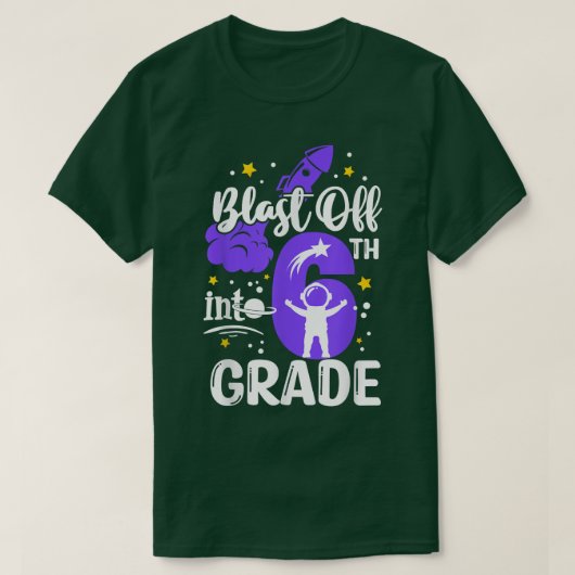 Afstand naar 6e kookplaat buitenruimte t-shirt (Design voorkant)