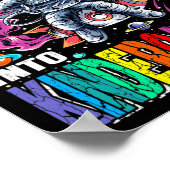 Afstand naar school in kindergarten poster (Hoek)