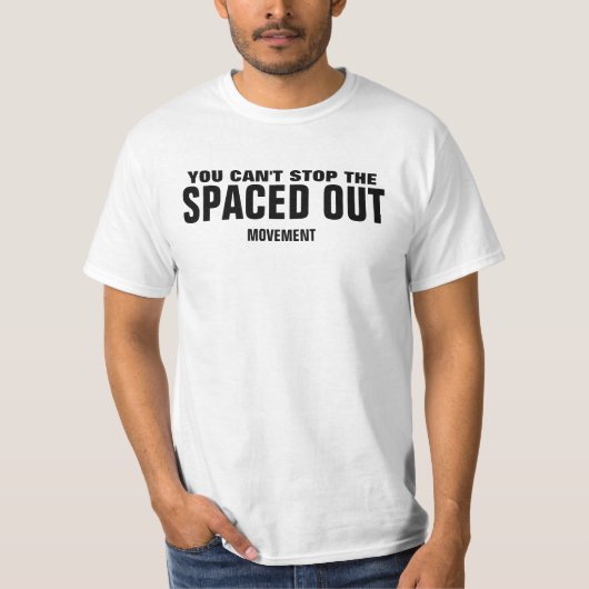Afstand-out beweging t-shirt (Voorkant)