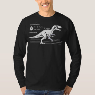 Afstand raptor gedeeld door tijd raptor is gelijk t-shirt
