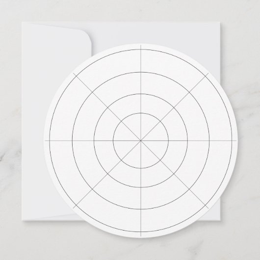 Afstand tabelblad van effectraster - kaart (Achterkant)