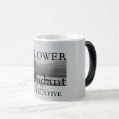 Afstand ten opzichte van Mayflower Passenger Magische Mok (Voorkant rechts)