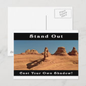 Afstand uit-1 briefkaart (Voorkant / Achterkant)