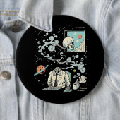 Afstand van ADHD-skelet 61 Ronde Button 6,0 Cm (In situ)