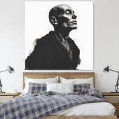 afstandelijk canvas afdruk (Insitu (Slaapkamer))