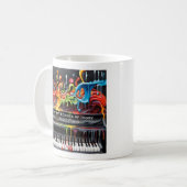 Afstandelijke echo's van ivoor Hoesje kunst Koffiemok (Voorkant links)