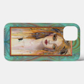 Afstandelijke mooie vrouw fantasie abstracte kunst Case-Mate iPhone case (Achterkant (horizontaal))