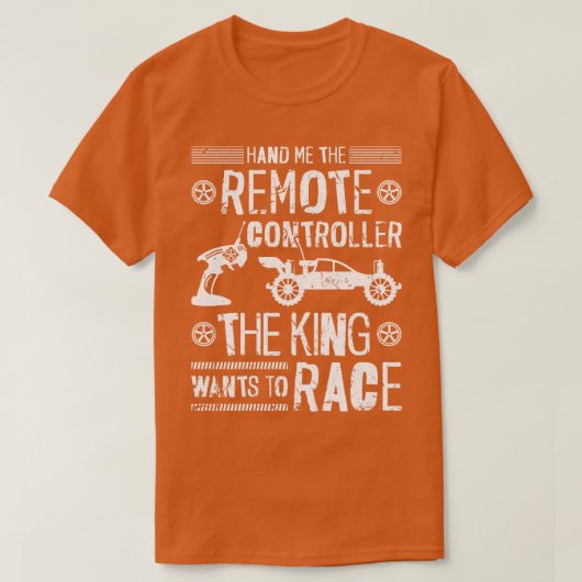 Afstandsbediening Racing RC T-shirt (Design voorkant)