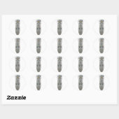 Afstandsbediening Ronde Sticker (Vel)