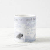 Afstandsbediening van tv Zeer externe Cartoon Koffiemok (Center)