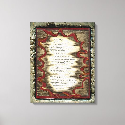 Afstandslicht Canvas Afdruk (Voorkant)