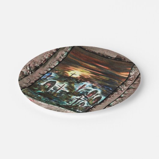 Afstandslicht Papieren Bordje (Gekanteld)