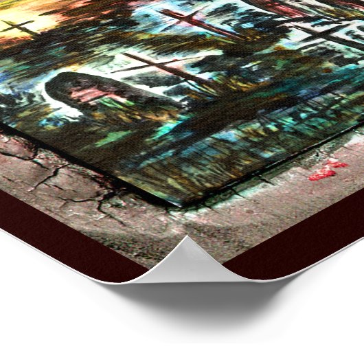 Afstandslicht Poster (Hoek)