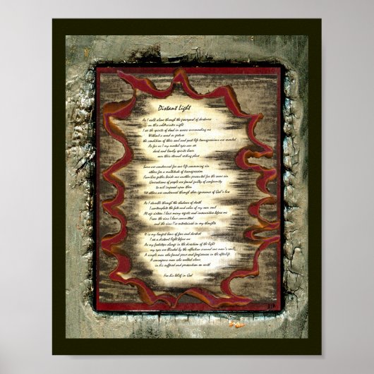 Afstandslicht Poster (Voorkant)