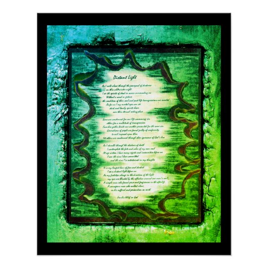 Afstandslicht Poster (Voorkant)