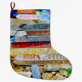 Afstandsteken Grote Kerstsok (Voorkant)