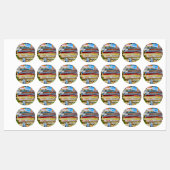 Afstandsteken Labels (Vel)