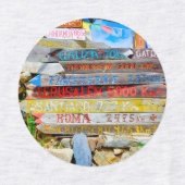Afstandsteken Labels (Design 2)