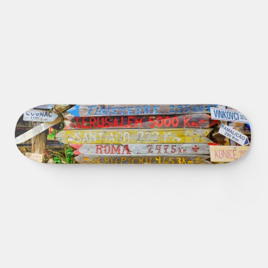 Afstandsteken Persoonlijk Skateboard (Horizontaal)