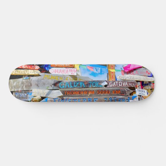 Afstandsteken Persoonlijk Skateboard (Horizontaal)