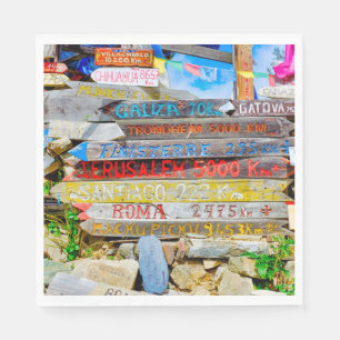 Afstandsteken Servet