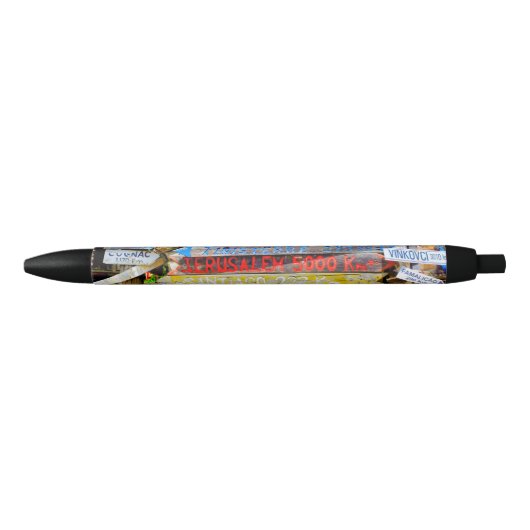 Afstandsteken Zwarte Inkt Pen (Voorkant)