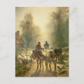 Afstelling voor marktwerking briefkaart (Voorkant)