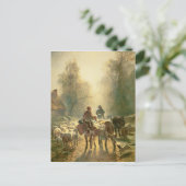 Afstelling voor marktwerking briefkaart (Staand voorkant)