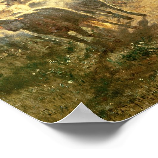 Afstelling voor marktwerking poster (Hoek)