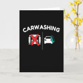 Afstemmer afstempelen van carwasauto's kaart (Gele Bloem)